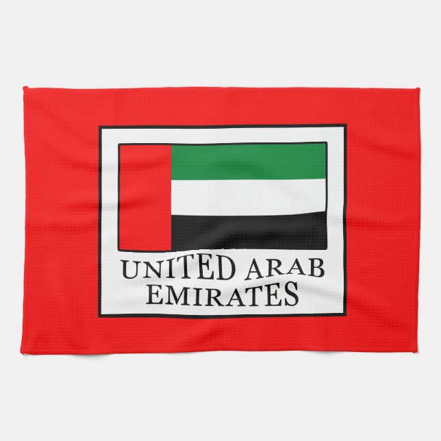 United Arab Emirates Kitchen Towel (Horizontal)