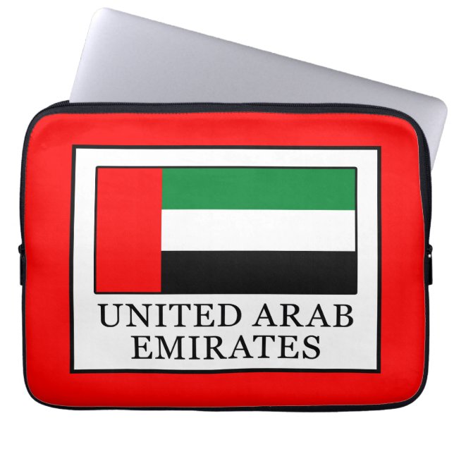 United Arab Emirates Laptop Sleeve (Front)