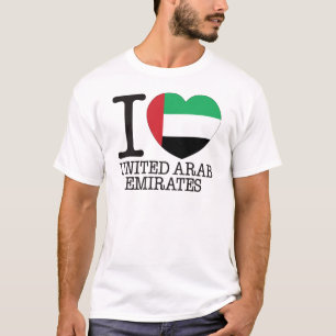 United Arab Emirates Love v2 T-Shirt