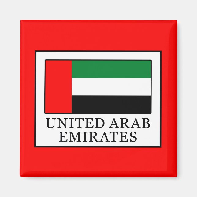 United Arab Emirates Magnet (Front)