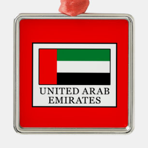 United Arab Emirates Metal Ornament