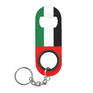 United Arab Emirates National Pride Patriotic Keychain Bottle Opener