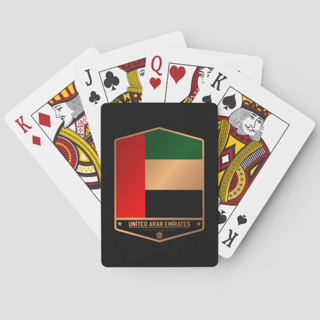 United Arab Emirates Playing Cards (Back)