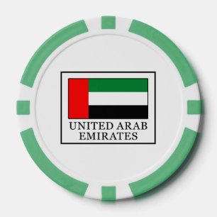 United Arab Emirates Poker Chips