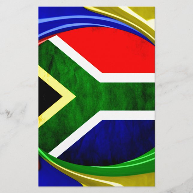 United by Beauty: South African Flag Design (Front)
