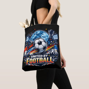 United by Football – Global Championship Vector Tote Bag