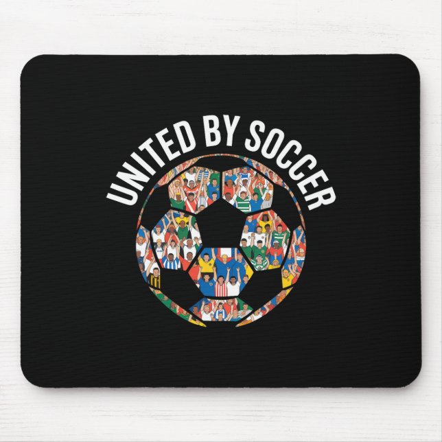United By Soccer Multicultural Fan _3  Mouse Pad (Front)