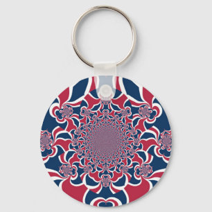 United Colours: Colourful Global Pattern Keychain