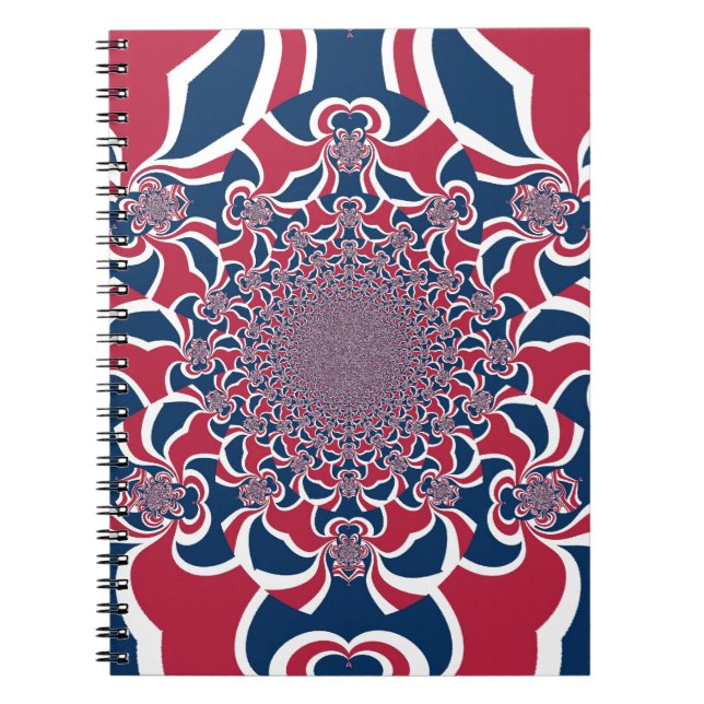 United Colours: Colourful Global Pattern Notebook (Front)