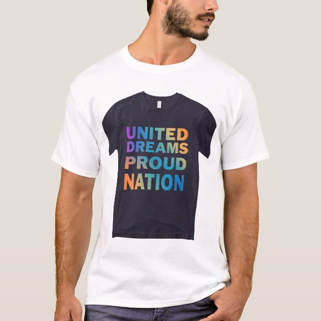 United Dreams Strong Hearts T-Shirt (Front)