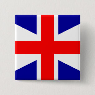 United Empire Loyalists flag 2 Inch Square Button