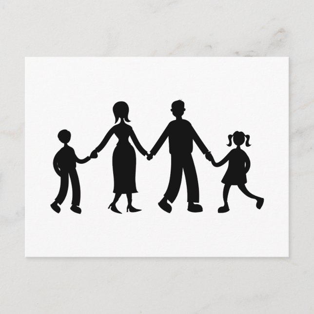 United Family Postcard (Front)