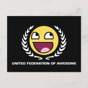United Federation of Awesome Postcard