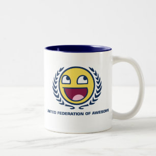 United Federation of Awesome Two-Tone Coffee Mug