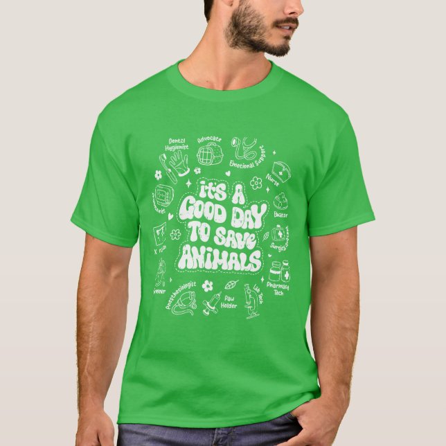 United for Animal Ware funny T-Shirt (Front)