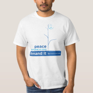 United For Peace Demand It T-Shirt