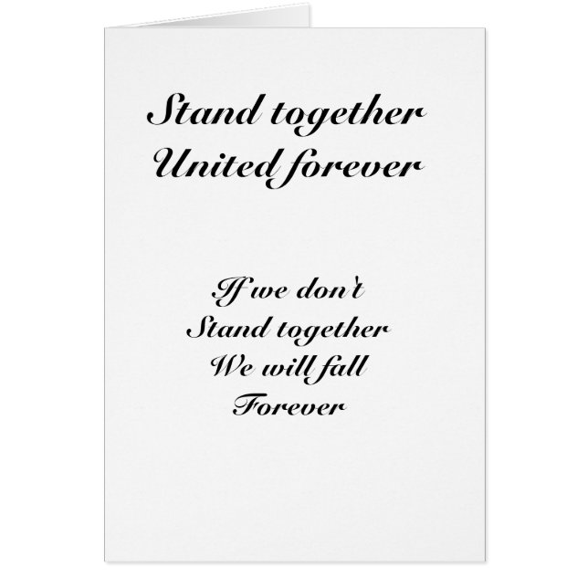 United forever (Front)