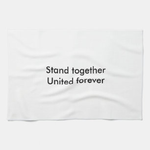 United forever kitchen towel