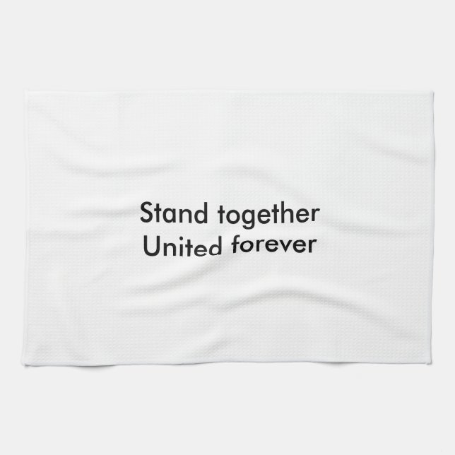 United forever kitchen towel (Horizontal)