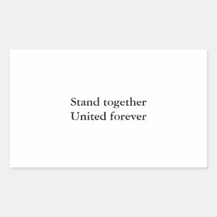 United forever sticker