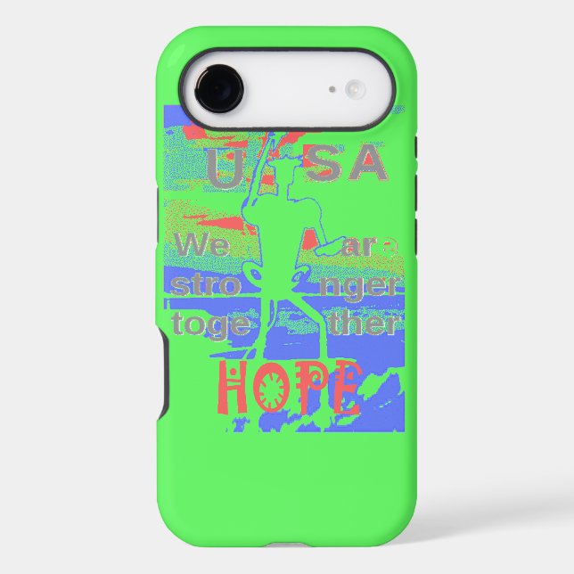 United in Hope: Stronger Together - Vibrant USA  (Back)