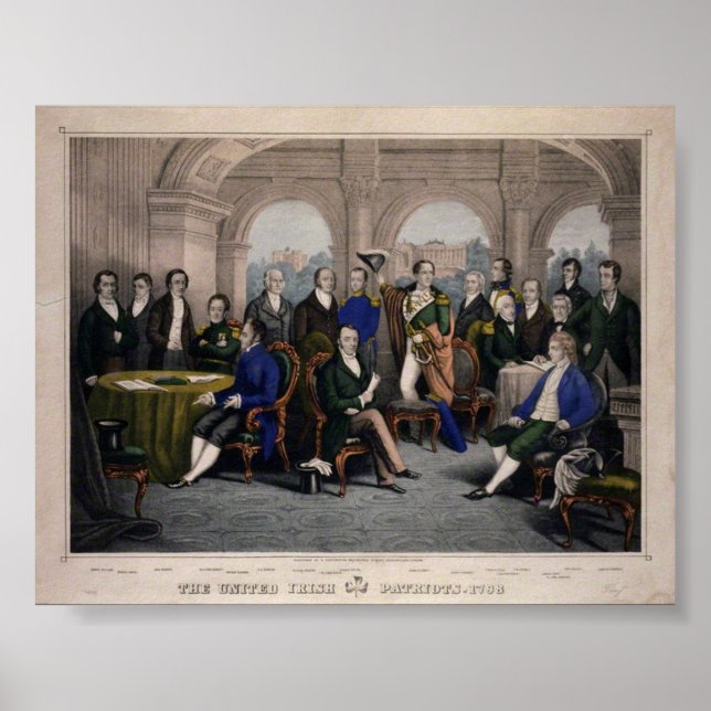 United Irishmen Leadership Poster (Front)