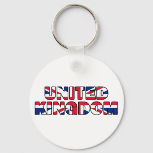 United Kingdom 004 Keychain