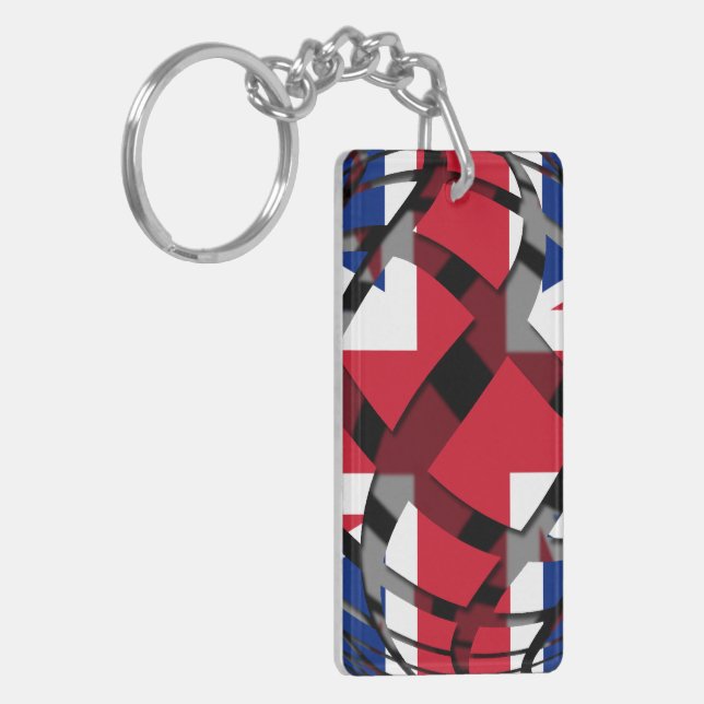 United Kingdom #1 Keychain (Front Left)