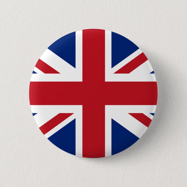 United Kingdom 2 Inch Round Button (Front)