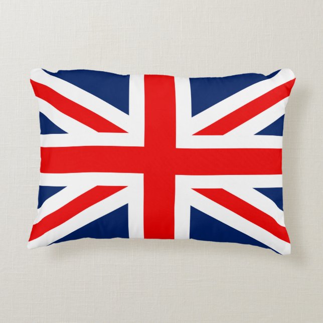 United Kingdom Accent Pillow (Back)