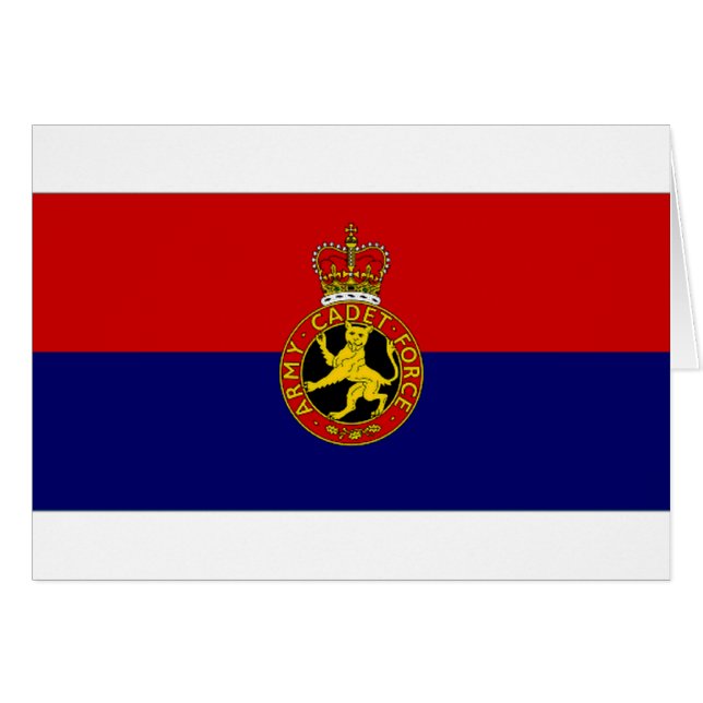 United Kingdom Army Cadet Force Flag (Front Horizontal)