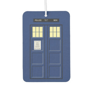 United Kingdom - Blue Police Public Call Box 1 Air Freshener