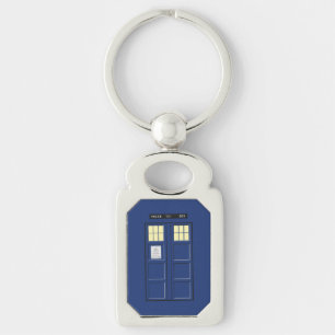 United Kingdom - Blue Police Public Call Box 1 Keychain