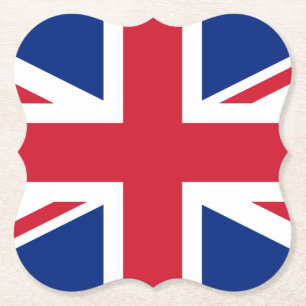 United Kingdom (British) Flag Paper Coaster