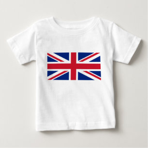 United Kingdom (British Flag) (Union Jack) (UK) GB Baby T-Shirt