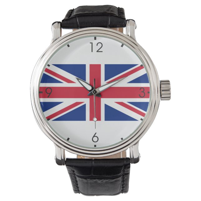 United Kingdom (British Flag) (Union Jack) (UK) GB Watch (Front)