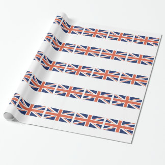 United Kingdom British Flag Union Jack Wrapping Wrapping Paper