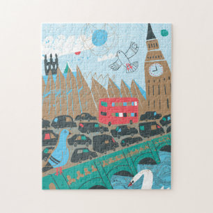 United Kingdom City Scene Jigsaw Puzzle
