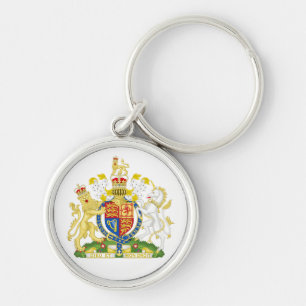 United Kingdom Coat of Arms Keychain