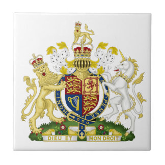 United Kingdom Coat of Arms Tile