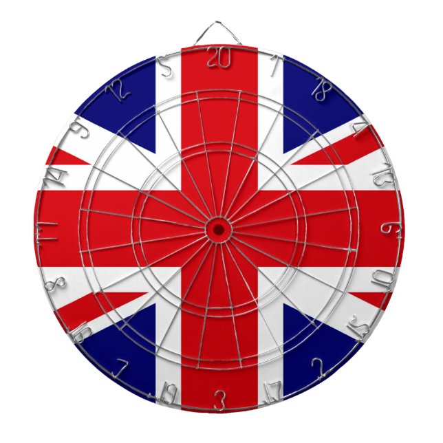 UNITED KINGDOM DARTBOARD (Front)