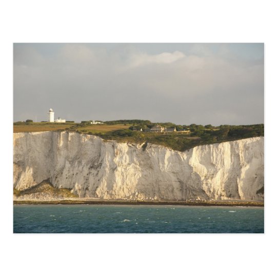 United Kingdom, Dover. The famous white cliffs Postcard