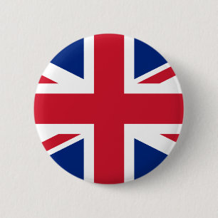 United Kingdom Flag 2 Inch Round Button