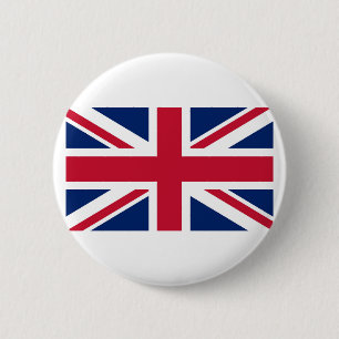 United Kingdom Flag 2 Inch Round Button