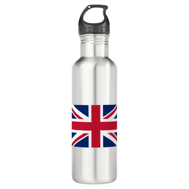 United Kingdom Flag 710 Ml Water Bottle (Front)