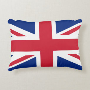 United Kingdom flag Accent Pillow