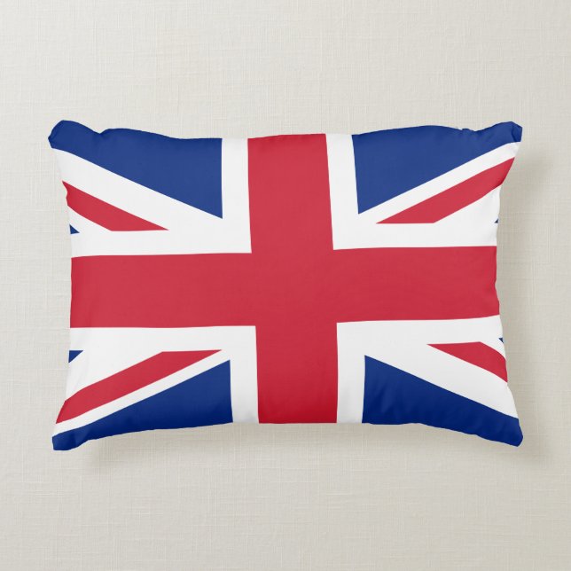 United Kingdom flag Accent Pillow (Front)