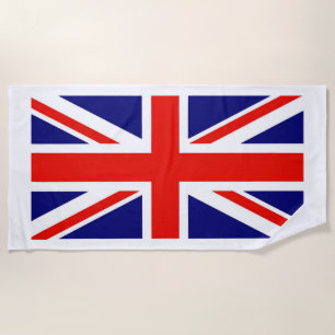 United Kingdom Flag Beach Towel