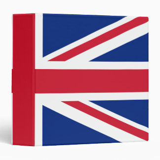 United Kingdom flag Binder