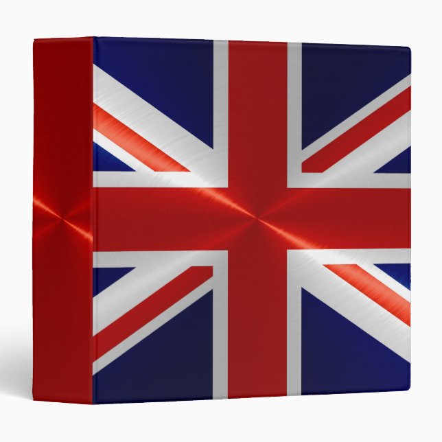 United Kingdom Flag Binder (Front/Spine)